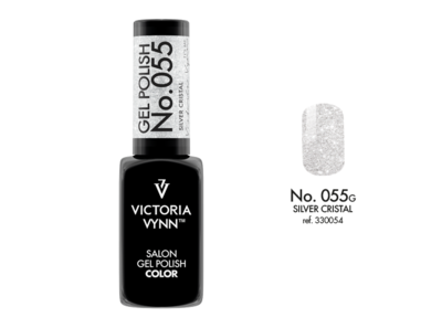 Victoria Vynn™ Gel Polish Soak Off 055 - Silver Cristal ✅ HEMA‑vrij • ✅ TPO‑vrij • ✅ Di‑HEMA‑vrij