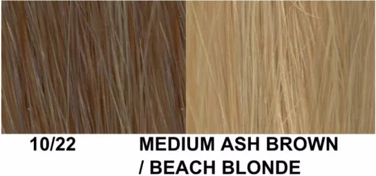 Full Head van American Dream Kleur 10/22 Medium Ash Brown - Beach Blonde