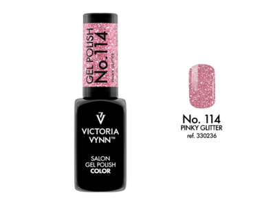 Victoria Vynn™ Gel Polish Soak Off 114 - Pinky Glitter ✅ HEMA‑vrij • ✅ TPO‑vrij • ✅ Di‑HEMA‑vrij