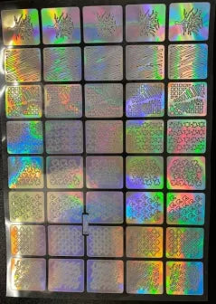 AF104 Aeropuffing Sjabloon: Creëer Prachtige Nail Art met Gemak