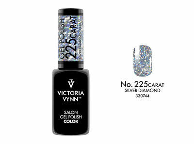 Victoria Vynn™ Gel Polish Soak Off 225 - Carat Silver Diamond ✅ HEMA‑vrij • ✅ TPO‑vrij • ✅ Di‑HEMA‑vrij
