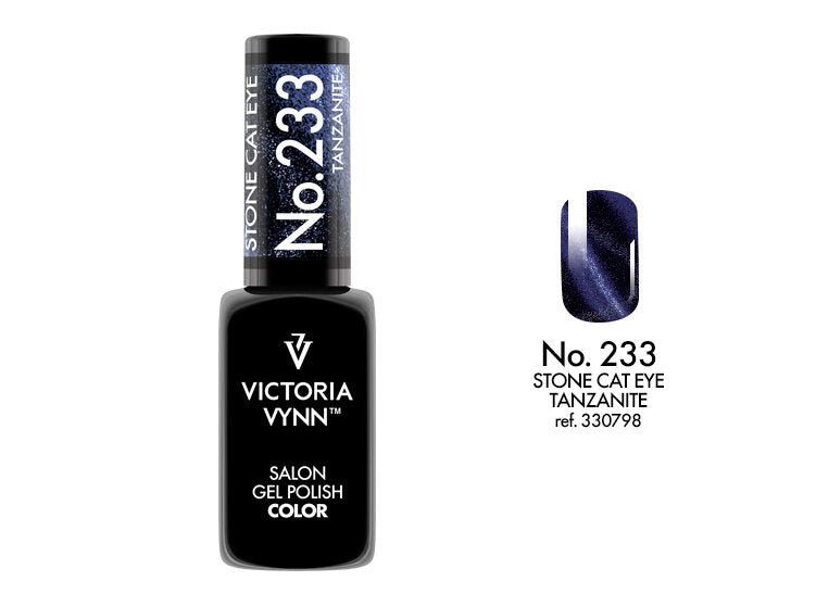 Victoria Vynn™ Gel Polish Soak Off 233 - Stone Cat Eye Tanzanite ✅ HEMA‑vrij • ✅ TPO‑vrij • ✅ Di‑HEMA‑vrij
