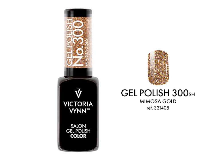 Victoria Vynn™ Gel Polish Soak 300 Mimosa Gold In Space ✅ HEMA‑vrij • ✅ TPO‑vrij • ✅ Di‑HEMA‑vrij