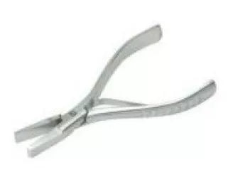 Aanbrengtang voor het bevestigen van tape extensions aan het haar