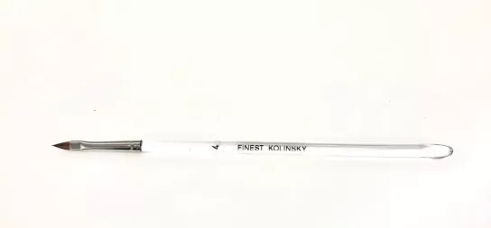 Doorzichtig acrylpenseel van fijn Kolinskyhaar, maat 4"