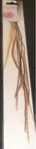 Awesome Feather extensions Brown per 10 verpak