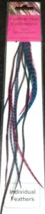 Awesome Feather extensions Mixed Colorper 10 verpak