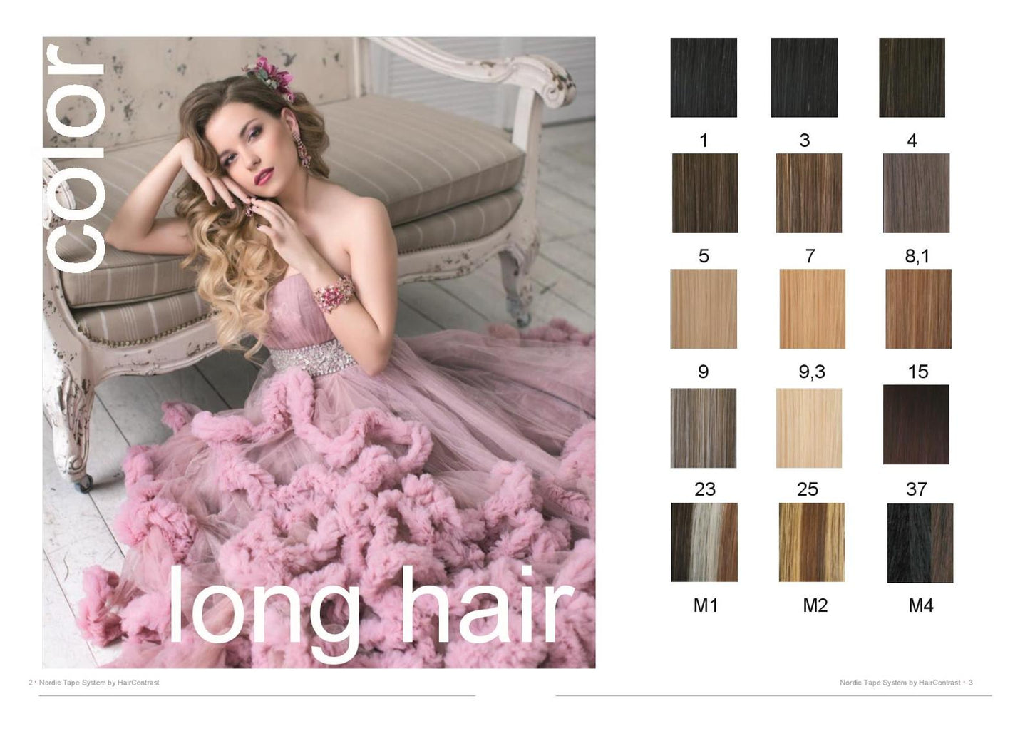 T Parting N, XL en XL Long