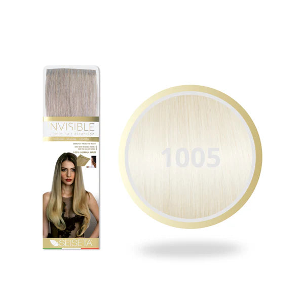 SEISETA INVISIBLE CLIP-ON 1005/WIT BLOND