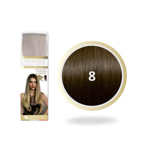 SEISETA INVISIBLE CLIP-ON 8 BRUIN