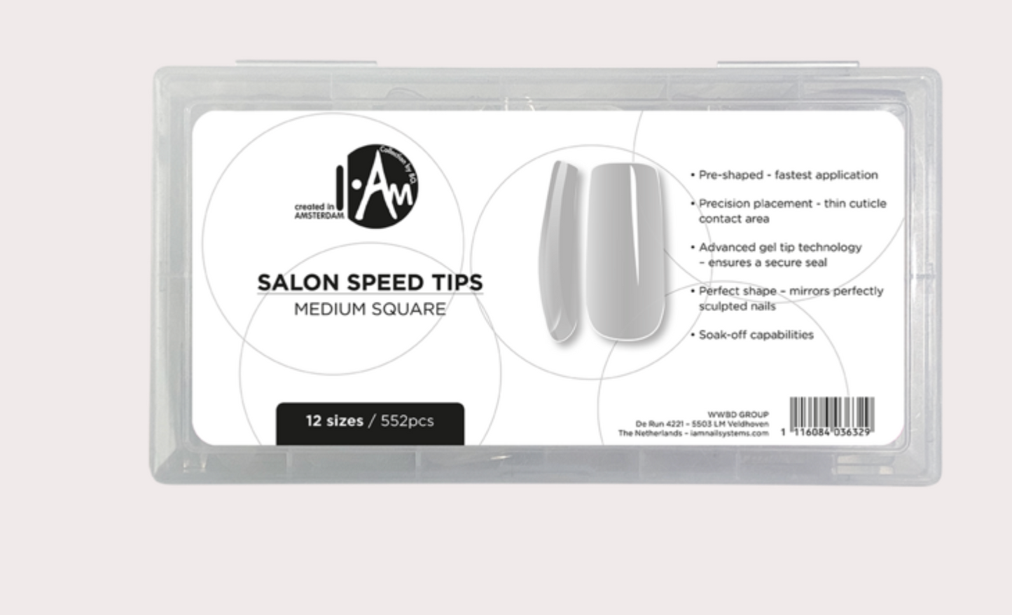 I.Am Collection by BO – Salon Speed Tips | Medium Square