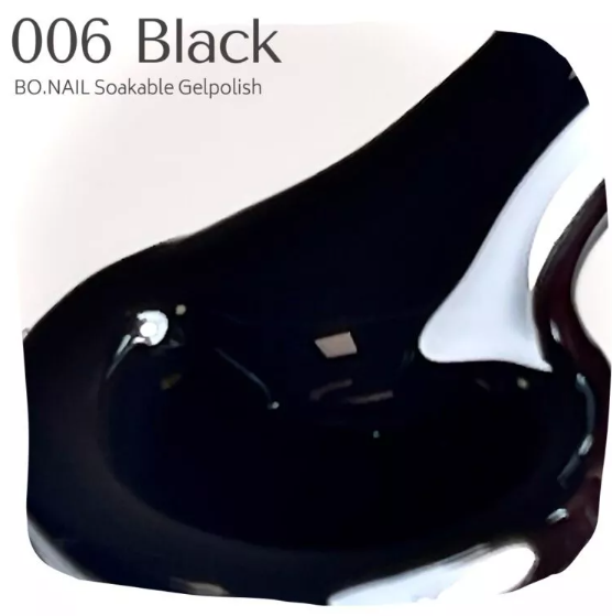 BO. GelPolish 006 Black 7ml