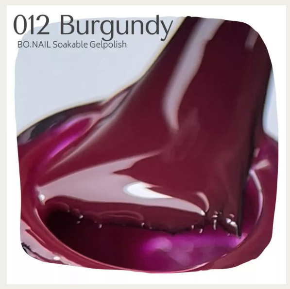 BO. GelPolish 012 Burgundy 7ml