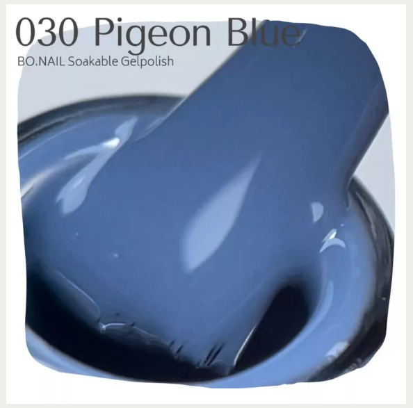 BO. GelPolish 030 Pigeon Blue 7ml