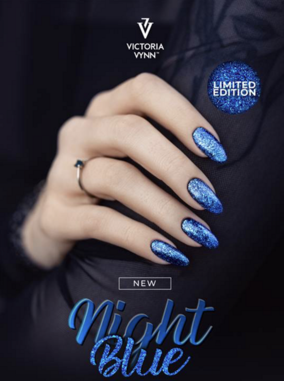 Victoria Vynn™ Gel Polish Soak Off Topcoat No Whipe blue night