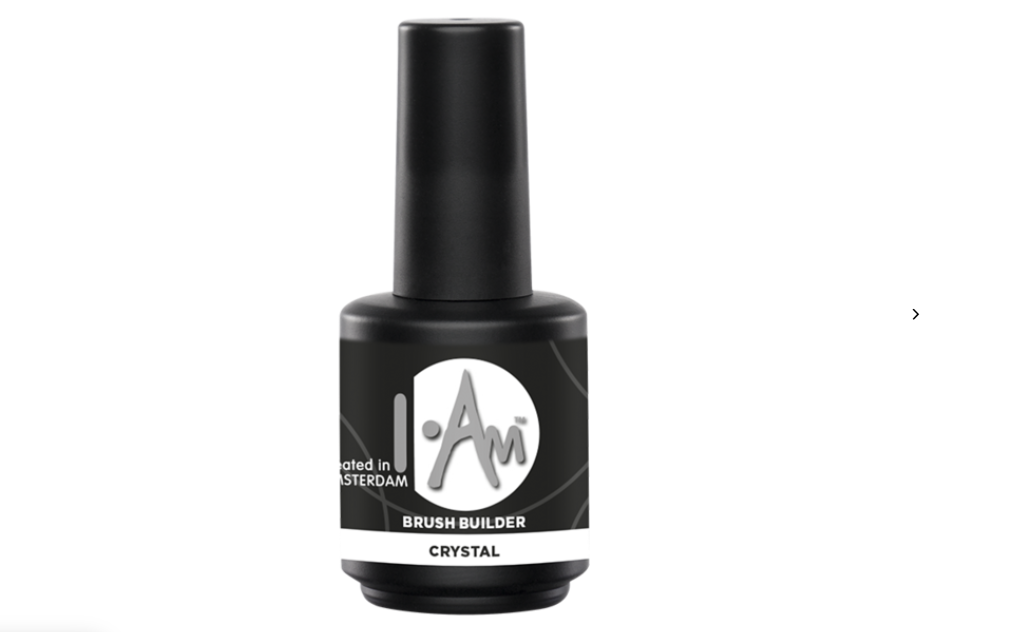 I.Am Brush Builder Crystal (15ml) flesje – transparante buildergel, HEMA & TPO vrij