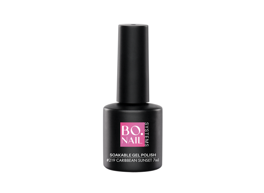 BO Soakable Gel Polish 219 Caribbean Sunset (7ml)