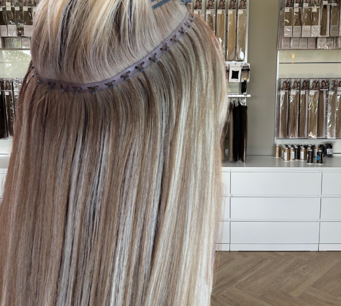 Estee Paris Hair Butterfly Weft 50 cm kleur 1B