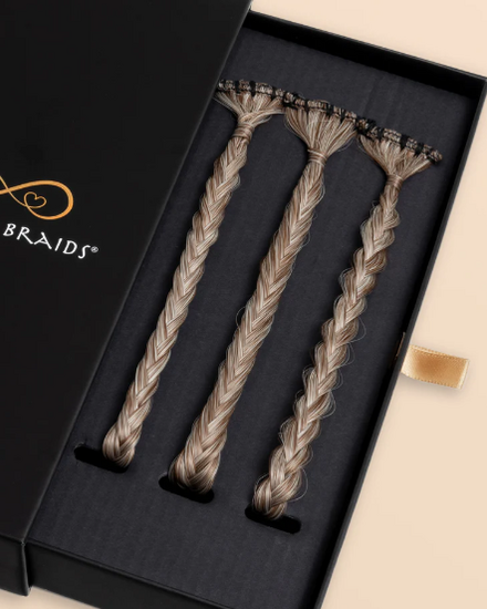 Infinity Braids® - Infinity Braidies - Creamy Toffee