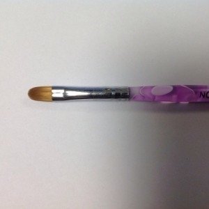 Gel penseel pink swirl #12