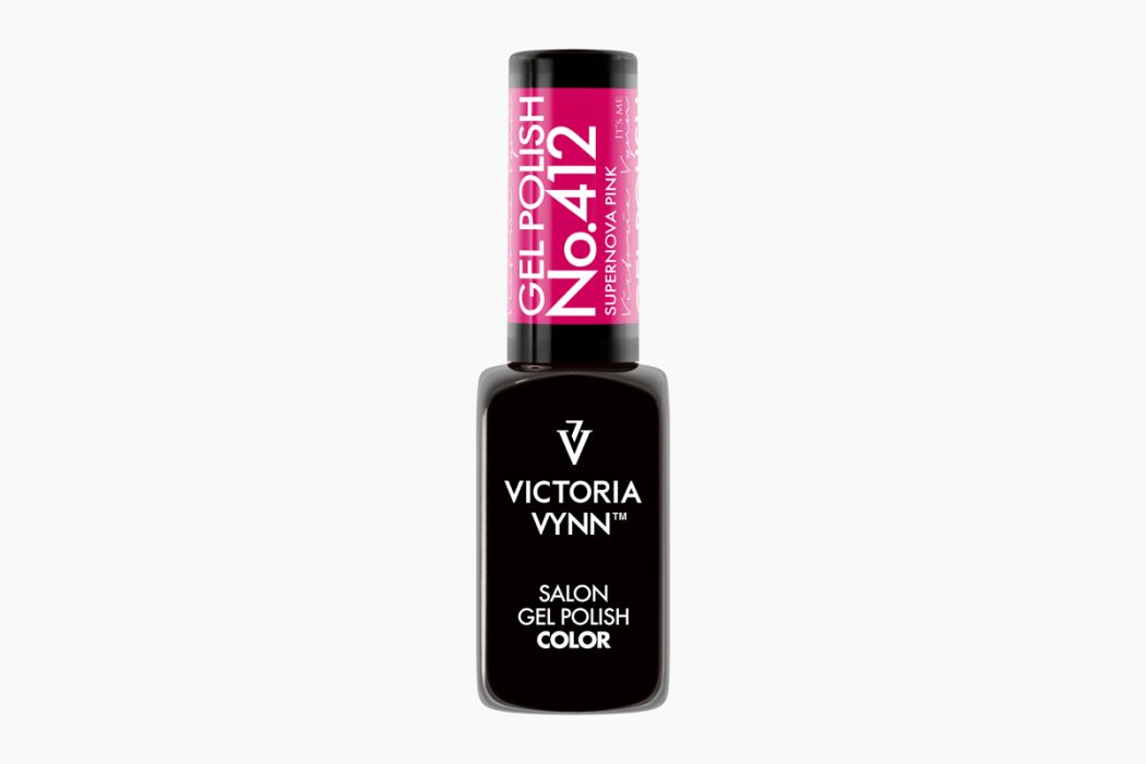 Victoria Vynn Gel Polish 412 Super Nova – Blauwe metallic gellakfles, HEMA-vrij en soak off