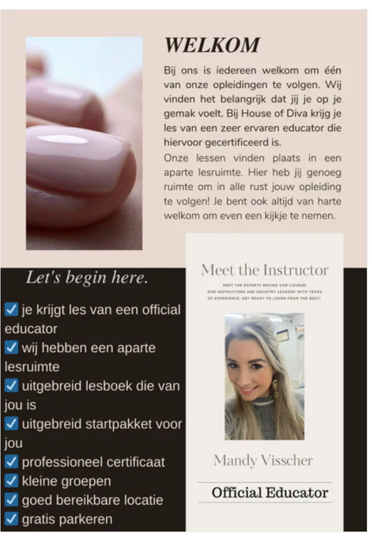 Cursus Gellak & BIAB – Word een expert in nagelverzorging!