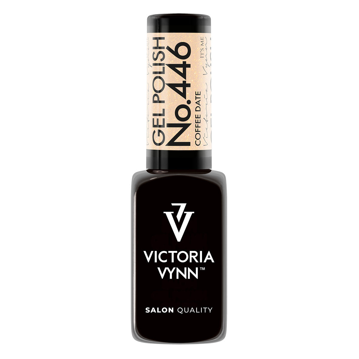 Victoria Vynn Coffee Date 446 beige gellak met glitters