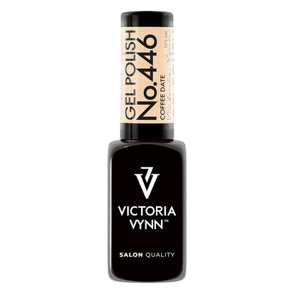 Victoria Vynn Coffee Date 446 beige gellak met glitters