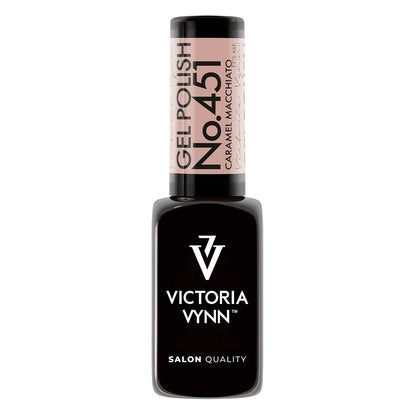 Victoria Vynn™ Gel Polish Soak Off 451 Caramel Macchiato 8 ml ✅ HEMA-vrij • ✅ TPO-vrij • ✅ Di-HEMA-vrij