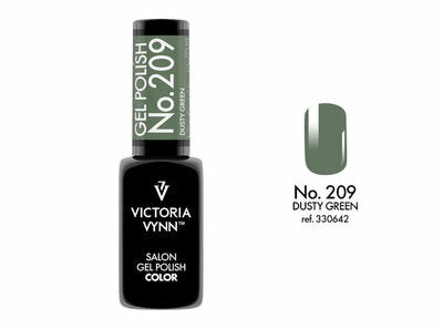 Victoria Vynn™ Gel Polish Soak Off 209 - Dusty Green ✅ HEMA‑vrij • ✅ TPO‑vrij • ✅ Di‑HEMA‑vrij