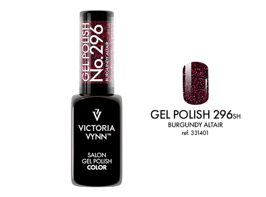 Victoria Vynn™ Gel Polish Soak 296 Burgundy Altair In Space ✅ HEMA‑vrij • ✅ TPO‑vrij • ✅ Di‑HEMA‑vrij