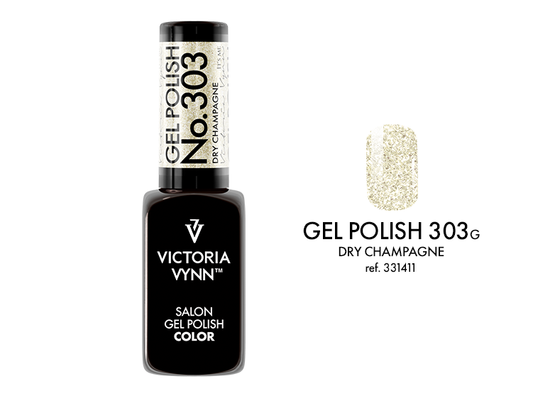 Victoria Vynn™ Gel Polish Soak 303 Glamor in Gold Magic Charm ✅ HEMA‑vrij • ✅ TPO‑vrij • ✅ Di‑HEMA‑vrij