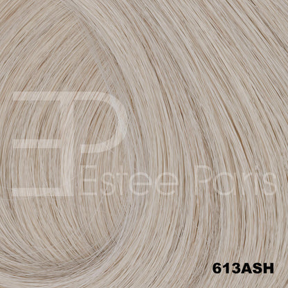 Estee Paris Hair Butterfly Weft 50 cm kleur 613 ash - Licht ash blond