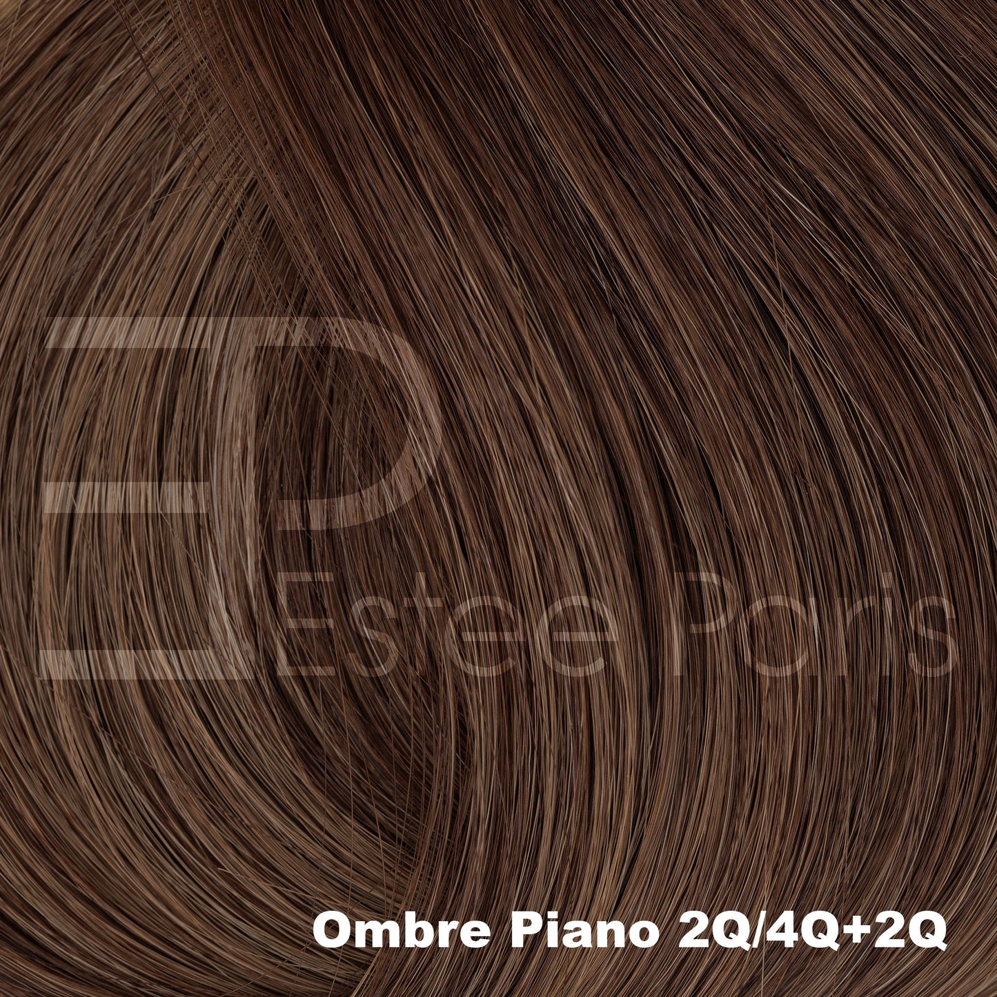Estee Paris hair weft/weave #Ombre2Q/4Q+2Q
