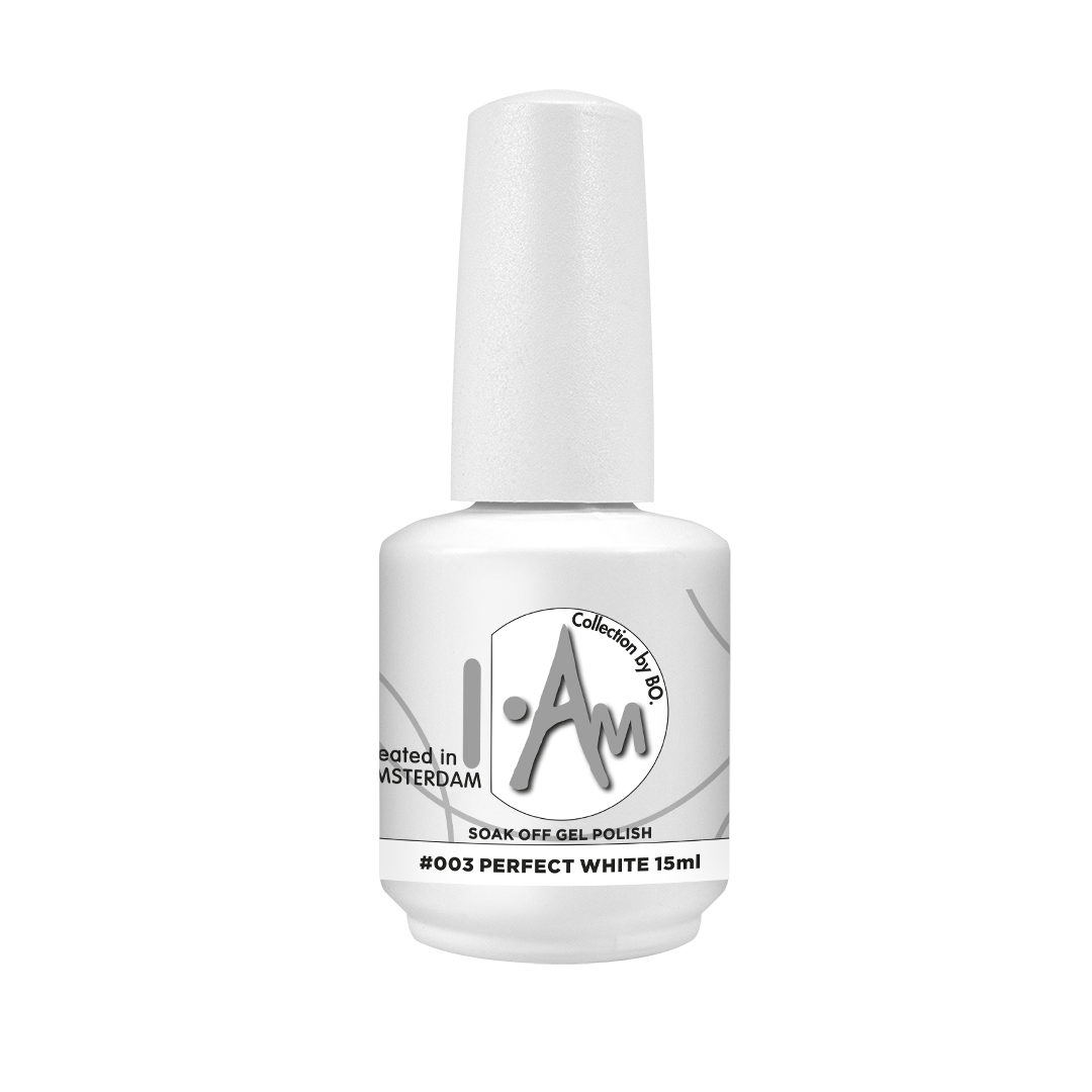 I.Am by BO gelnagellak Perfect White HEMA- en TPO-vrije gellak 15ml
