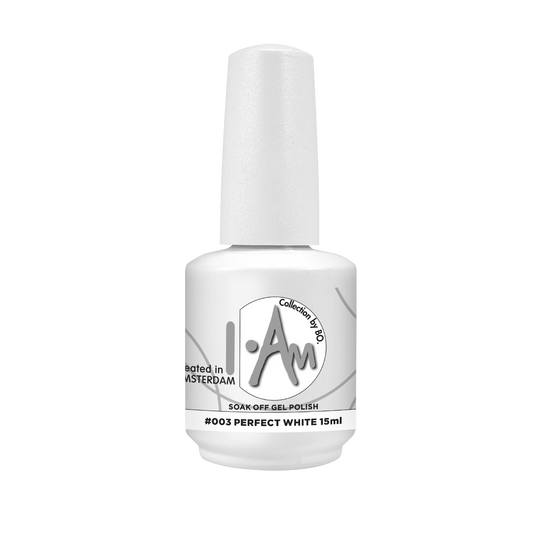 I.Am by BO gelnagellak Perfect White HEMA- en TPO-vrije gellak 15ml
