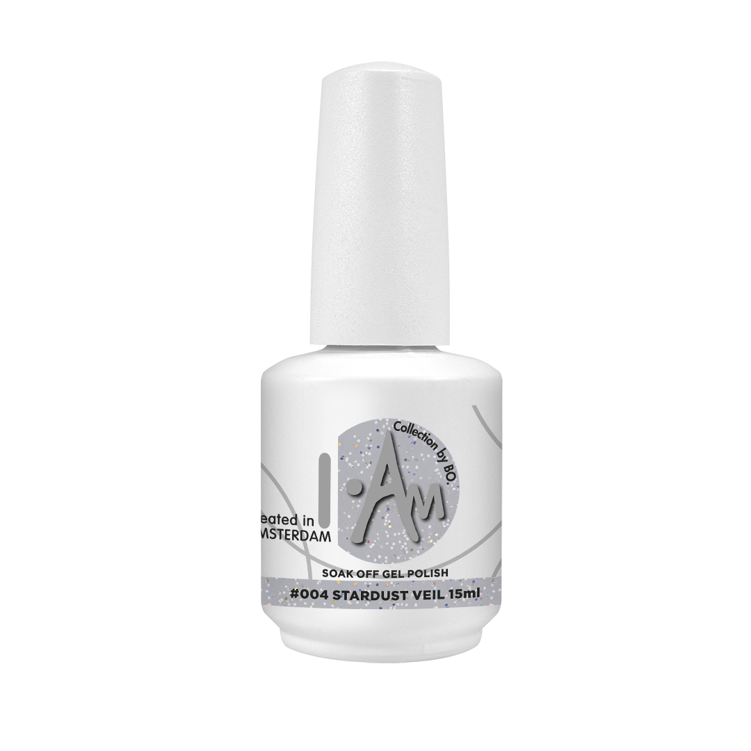 I.Am by BO gelnagellak  Stardust veil HEMA- en TPO-vrije gellak 15ml
