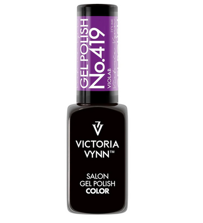 Victoria Vynn Salon Gelpolish 419 Violab 8ml – elegante paarse gellak met glanzende finish