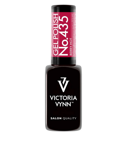 Victoria Vynn Salon Gelpolish 435 Berry Hot 8ml – berry roze/paarse gellak met glanzende finish