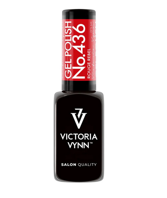Victoria Vynn Salon Gelpolish 436 Rouge Rebel 8ml – rood roze gellak met glanzende finish