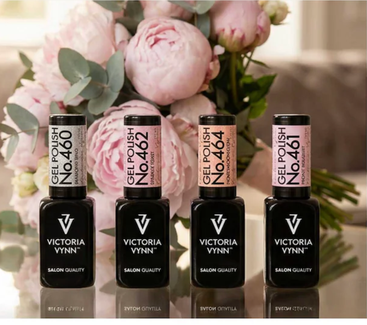 Victoria Vynn Salon Gellak | Yes, I Do Collection 8-Pack + Silver Cat Eye Top Coat
