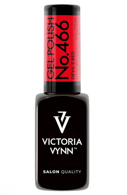 Victoria Vynn 466 Devil’s Red + Top Oh! My Gloss ✅ HEMA-vrij • ✅ TPO-vrij • ✅ Di-HEMA-vrij