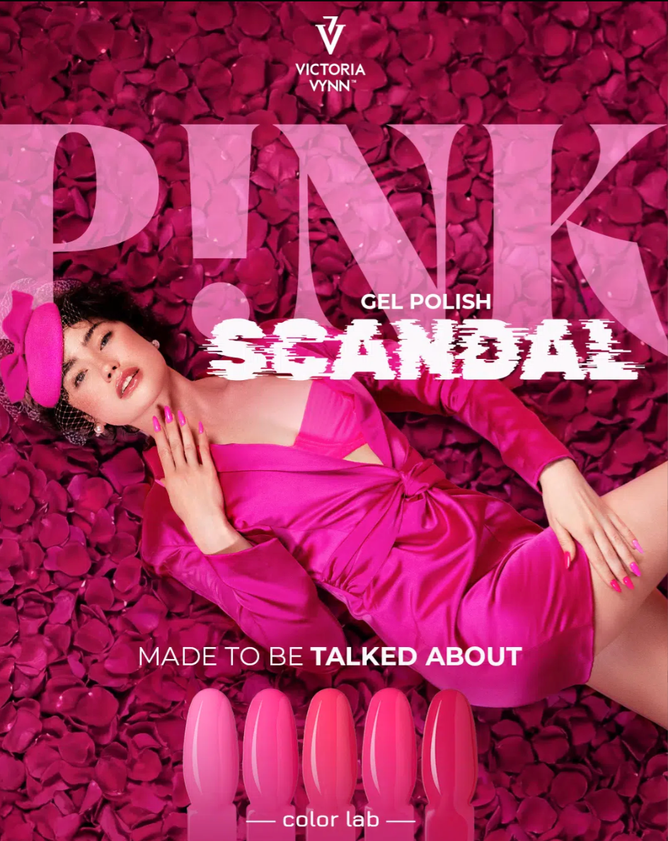 Victoria Vynn Salon Gel Polish PiNK Scandal 5-pack + GRATIS Hello Base Ciao Lumi