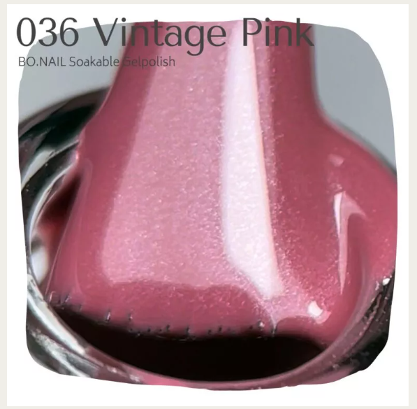 BO. GelPolish 036 Vintage Pink 7ml