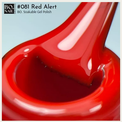 BO. GelPolish 081 Red Alert 7ml