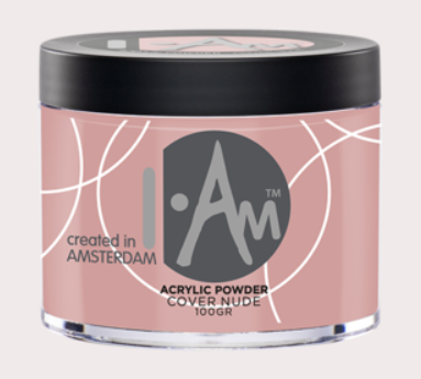 I Am Acrylic Powder Cover Nude 100g acrylpoeder voor natuurlijke nagelopbouw