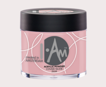 I Am Acrylic Powder Cover Nude 25g acrylpoeder voor natuurlijke nagelopbouw
