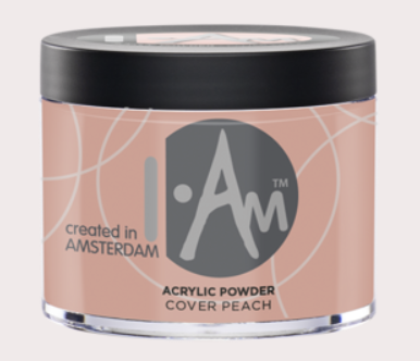 I Am Acrylic Powder Cover Peach 100g acrylpoeder voor nagelopbouw