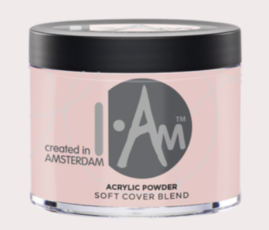 I Am Acrylic Powder Soft Cover Blend 100g acrylpoeder voor nagelopbouw