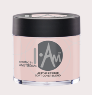 I Am Acrylic Powder Soft Cover Blend 25g acrylpoeder voor nagelopbouw